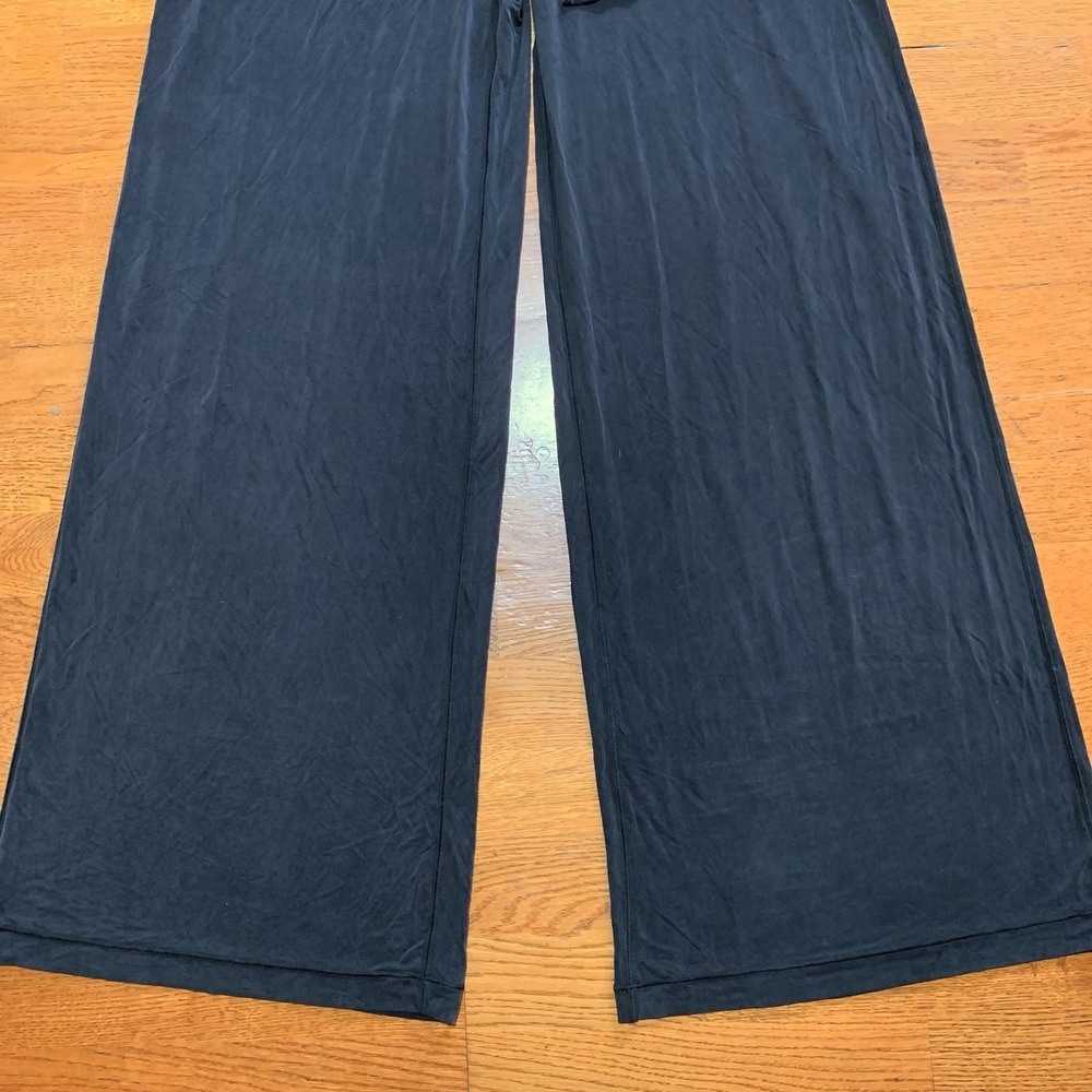 Lululemon Principal Dancer Black Jumpsuit Comfy Size 6 Wide Leg Belted Boho - Picture 6 of 16